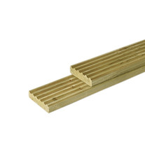 Vlonderplank/dekdeel | Vuren | 28 x 145 mm | 300 cm